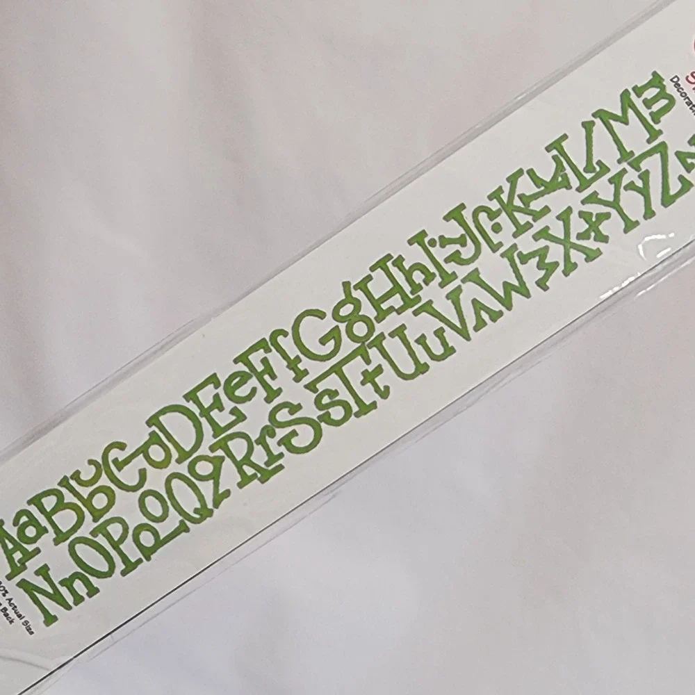 Sizzix Sizzlits Decorative Strip Die Lot 7pc Butterflies Hearts Birds Alphabet